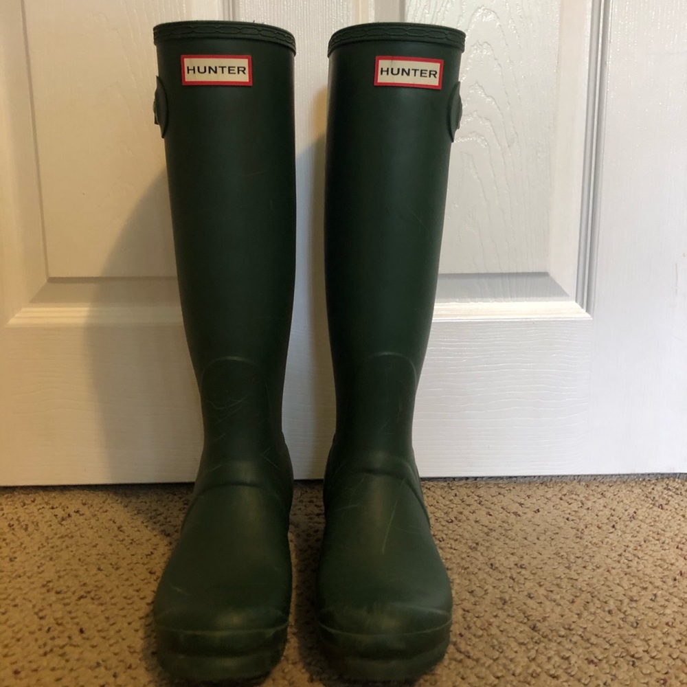 Hunter rain boots